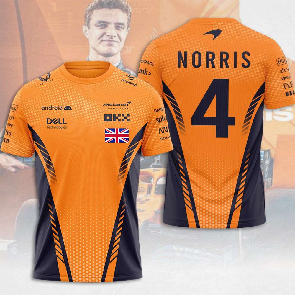 New Limited Edition McLaren 3D T-Shirt, Polo, Hoodie MLAOP2732