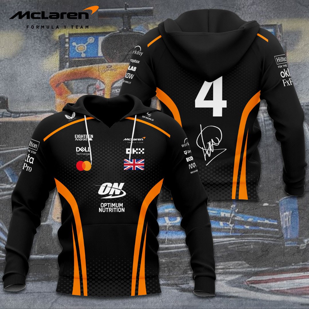 New Limited Edition McLaren 3D T-Shirt, Polo, Hoodie MLAOP0542