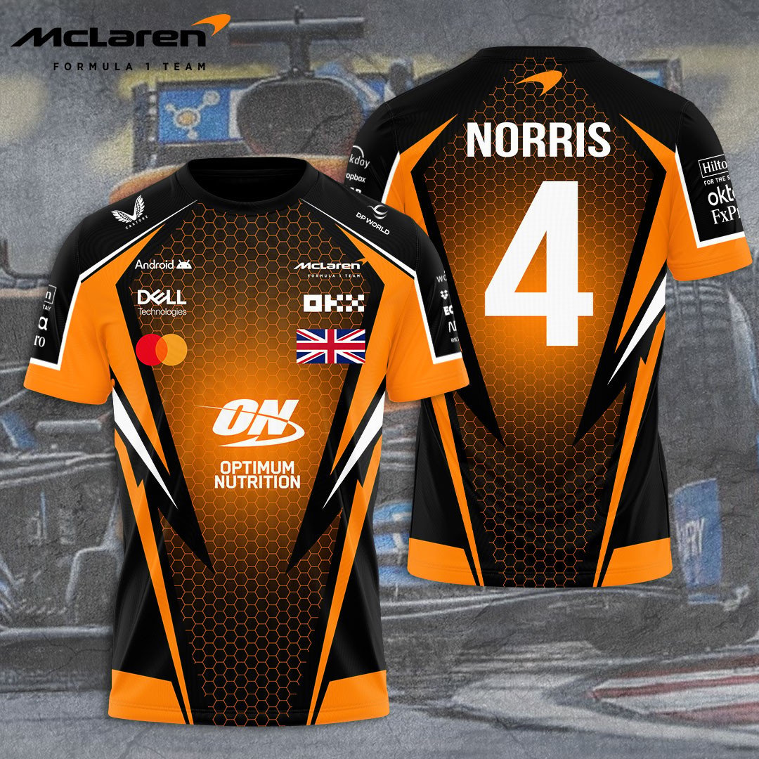 New Limited Edition McLaren F1 Team 3D T-Shirt, Polo, Hoodie MLAOP0941