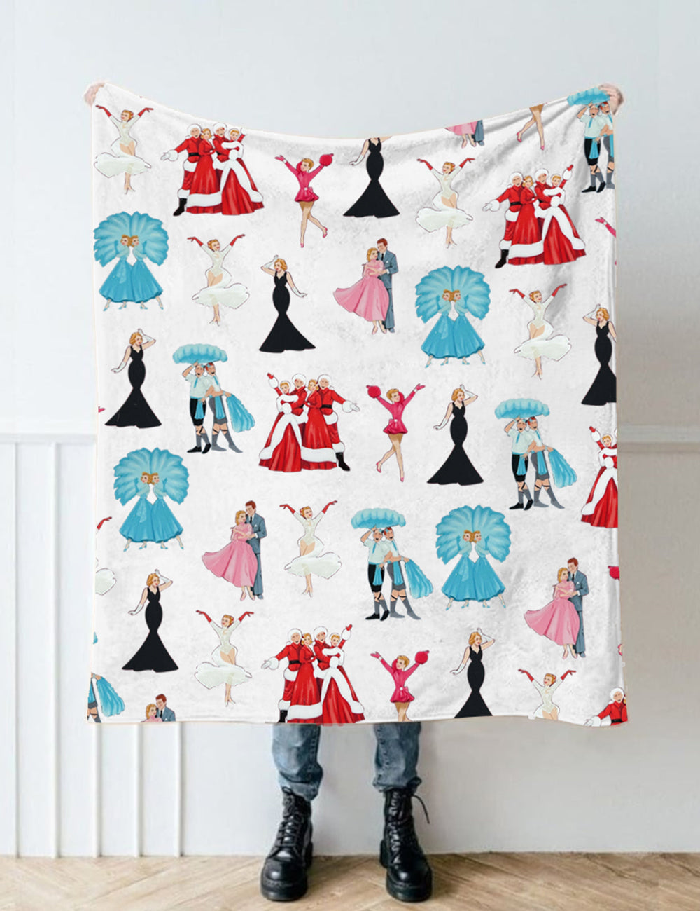 White Christmas Blanket