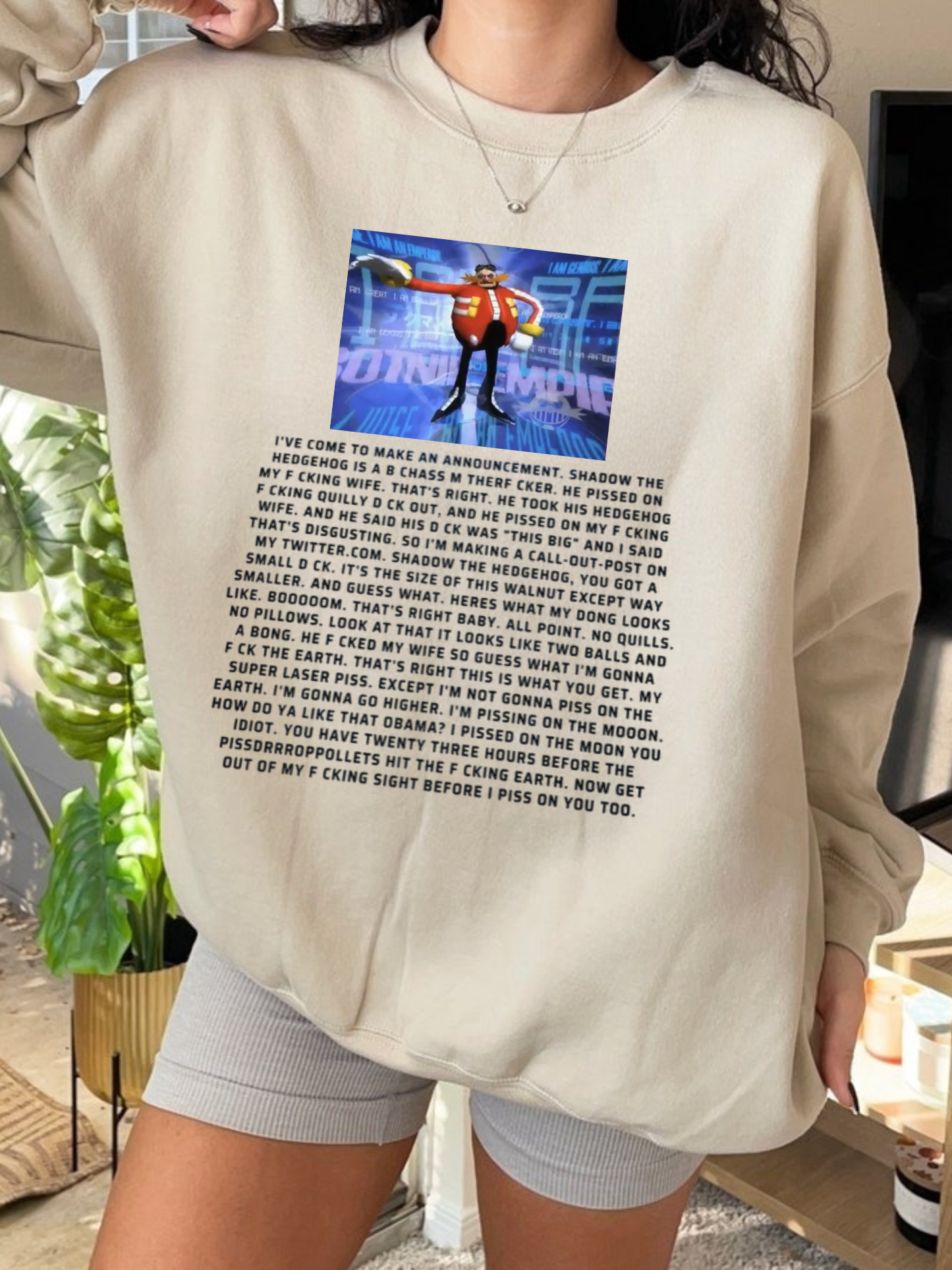 Unisex SnapCube Eggman Sonic Adventure 2 Tee/Sweatshirt/Hoodie