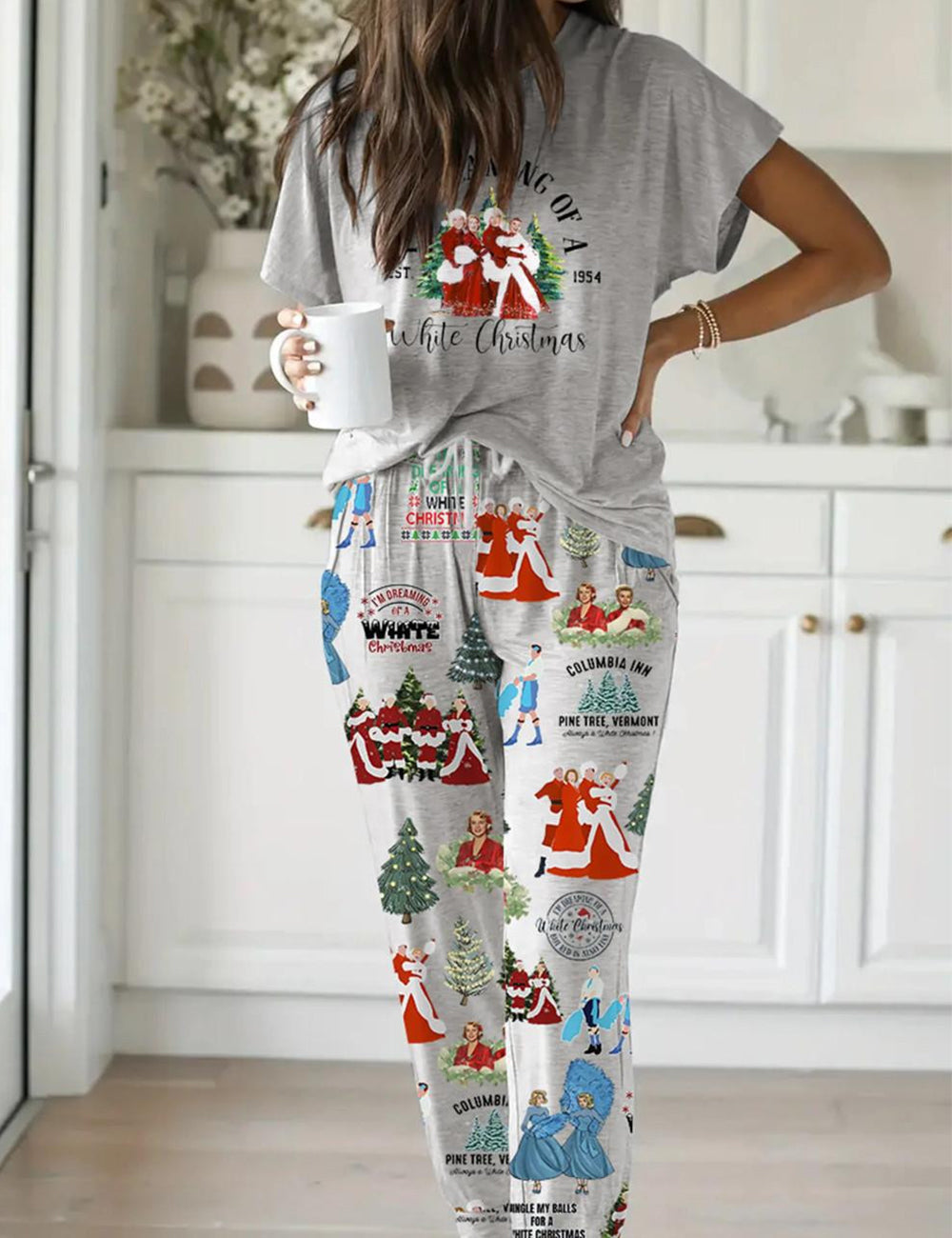 Women's Christmas Casual Pajama Set
