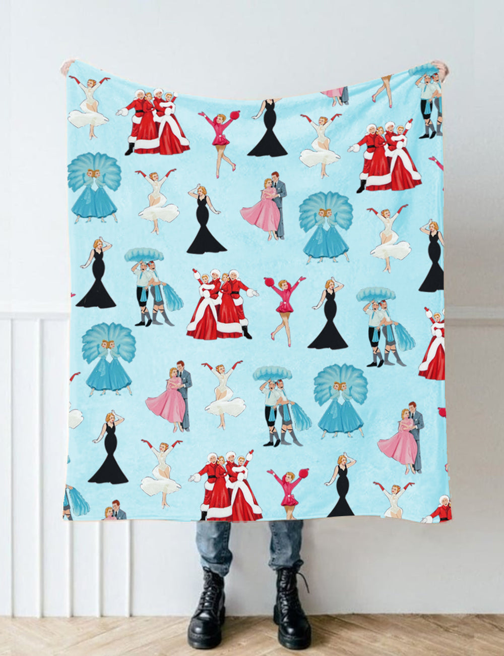 White Christmas Blanket