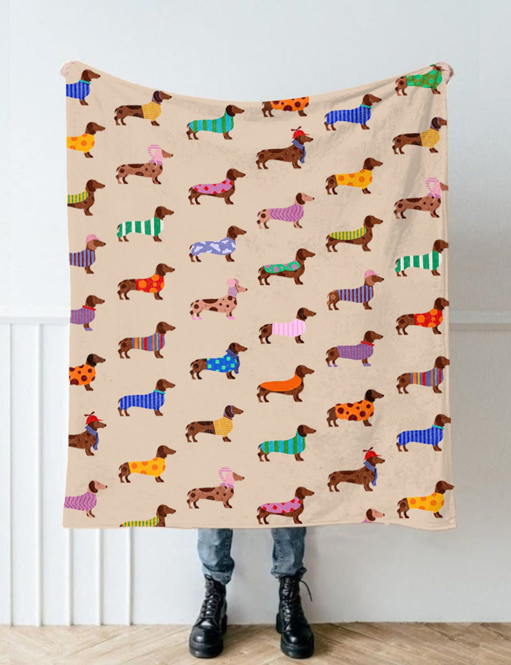 Dachshund Cute Dog Blanket