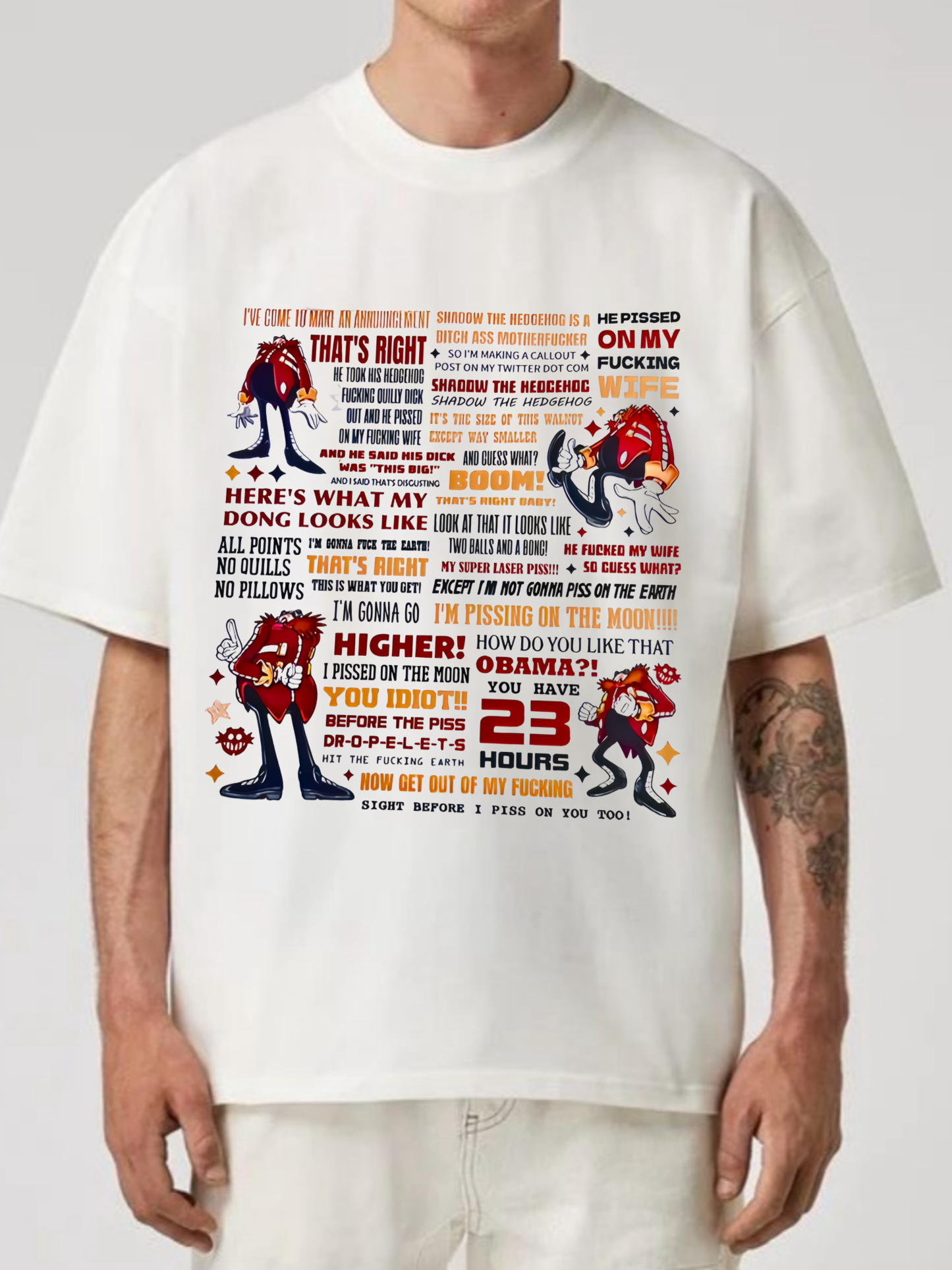 Unisex SnapCube Eggman Tee/Sweatshirt/Hoodie