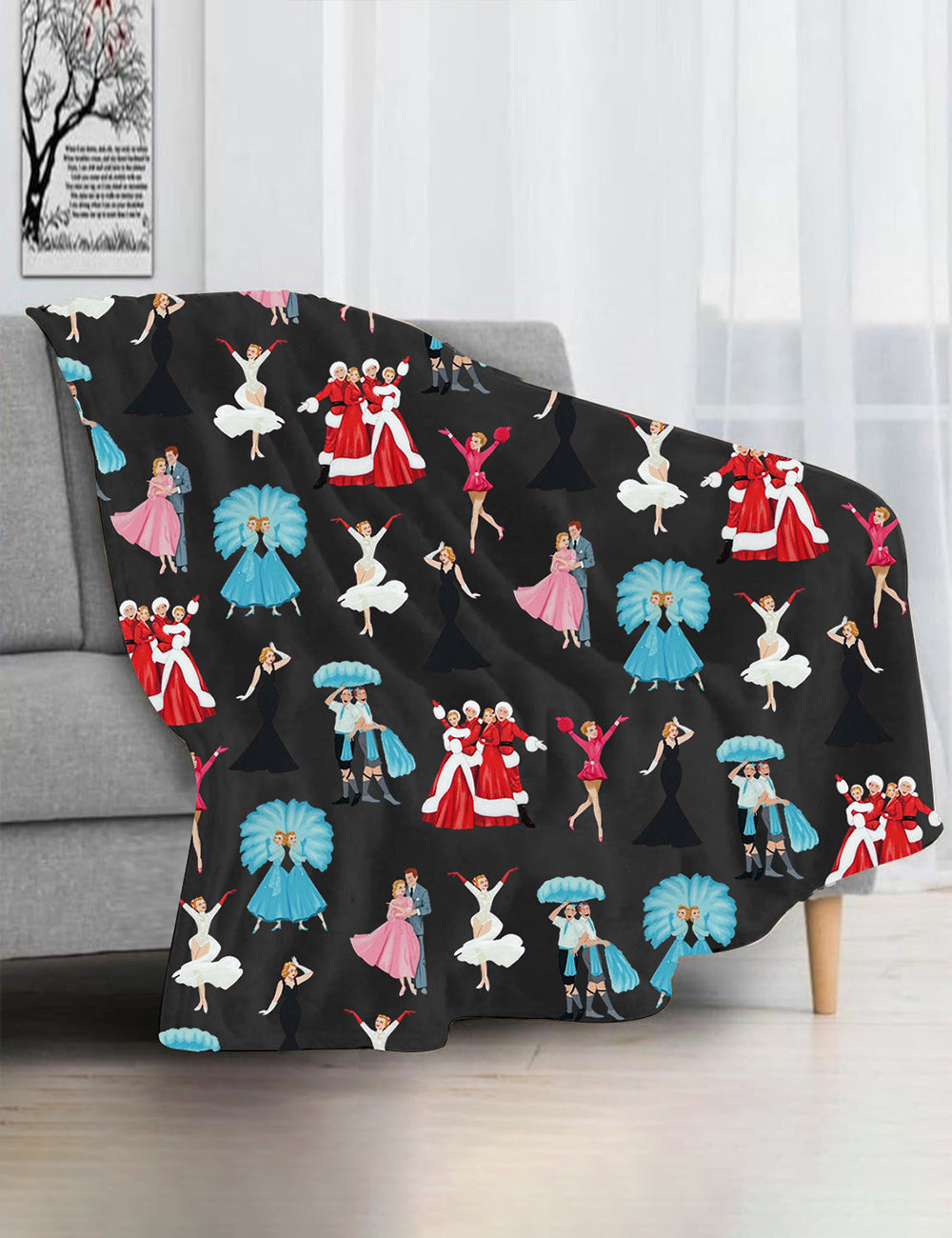 White Christmas Blanket