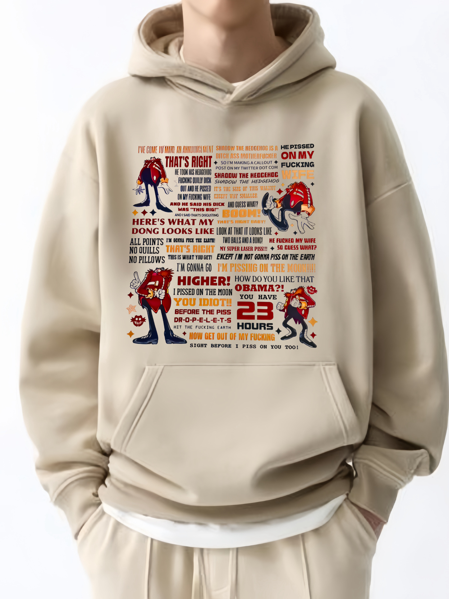 Unisex SnapCube Eggman Tee/Sweatshirt/Hoodie