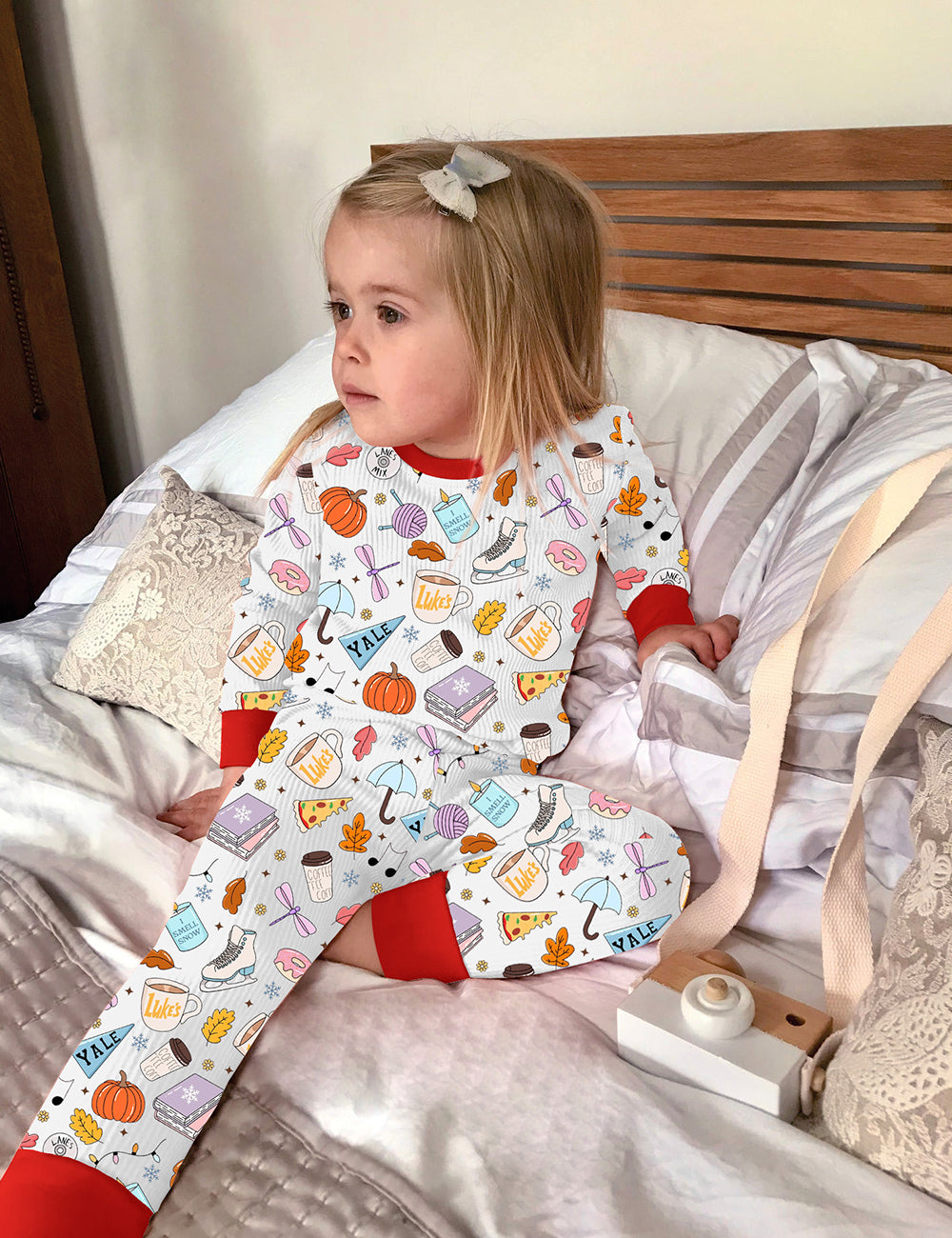 Kid's Gilmore Girls Fall Season Pajama Set