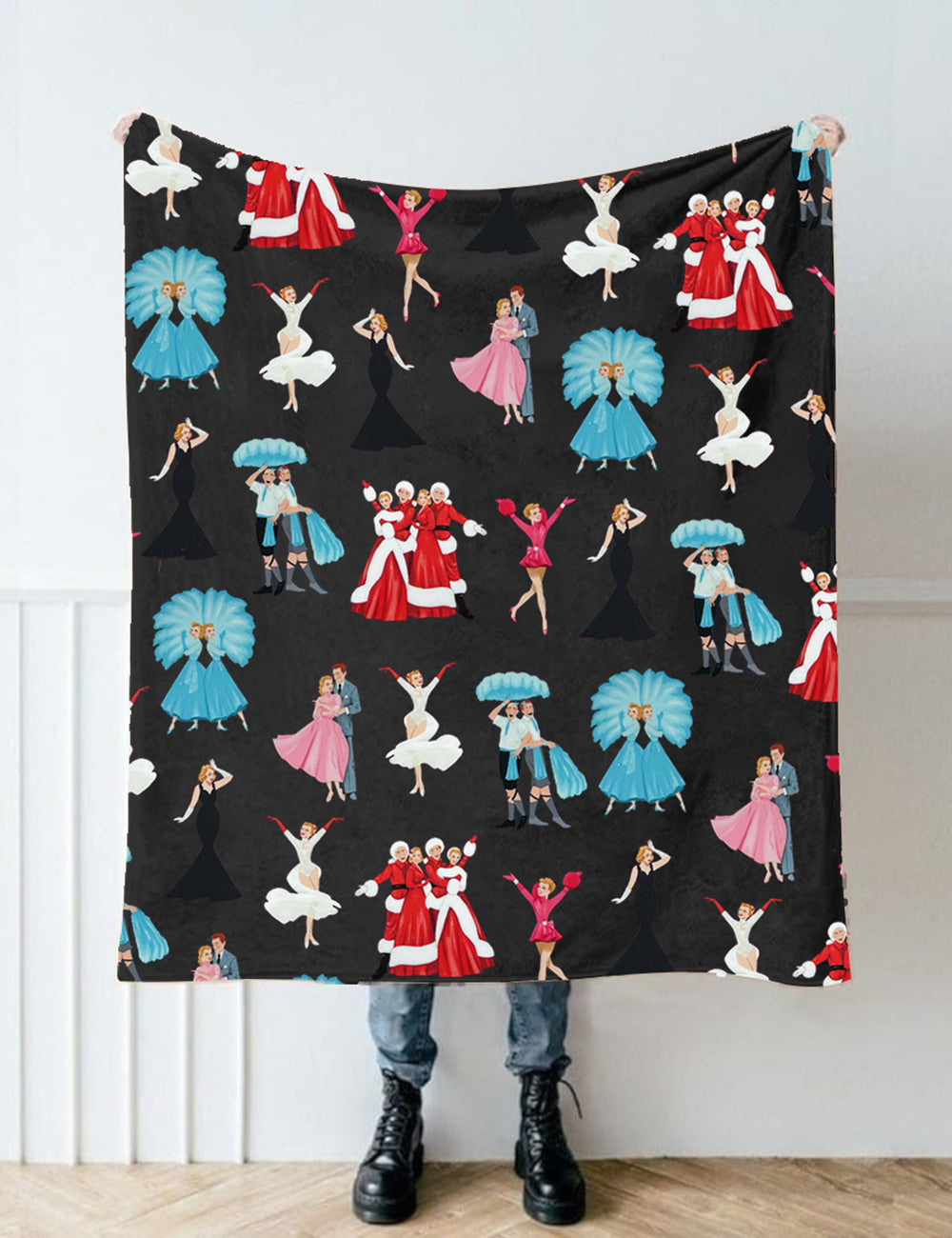 White Christmas Blanket