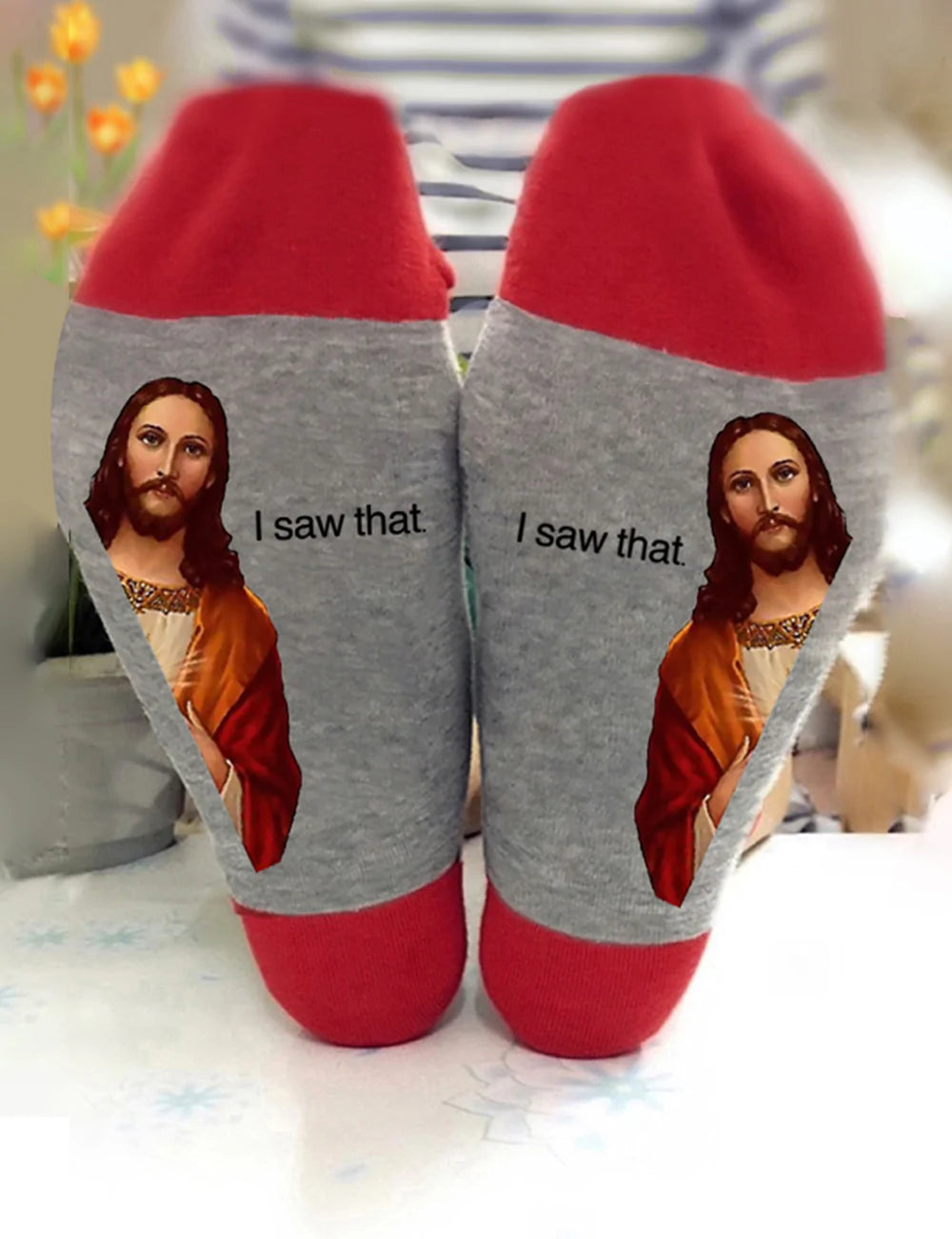 I Saw That Socks