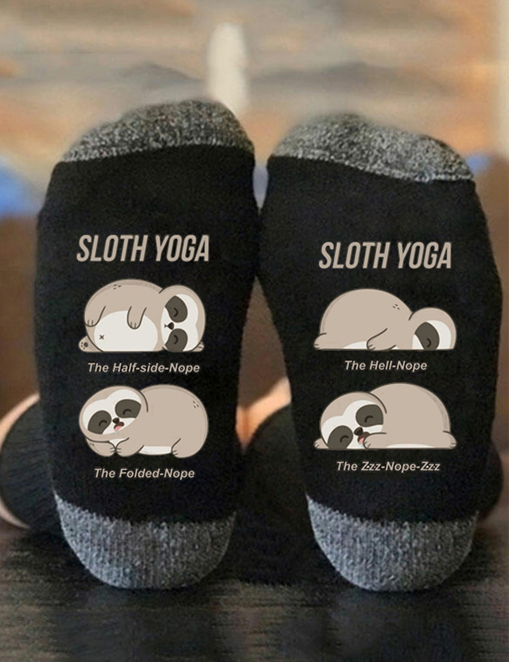 Sloth Yoga Socks