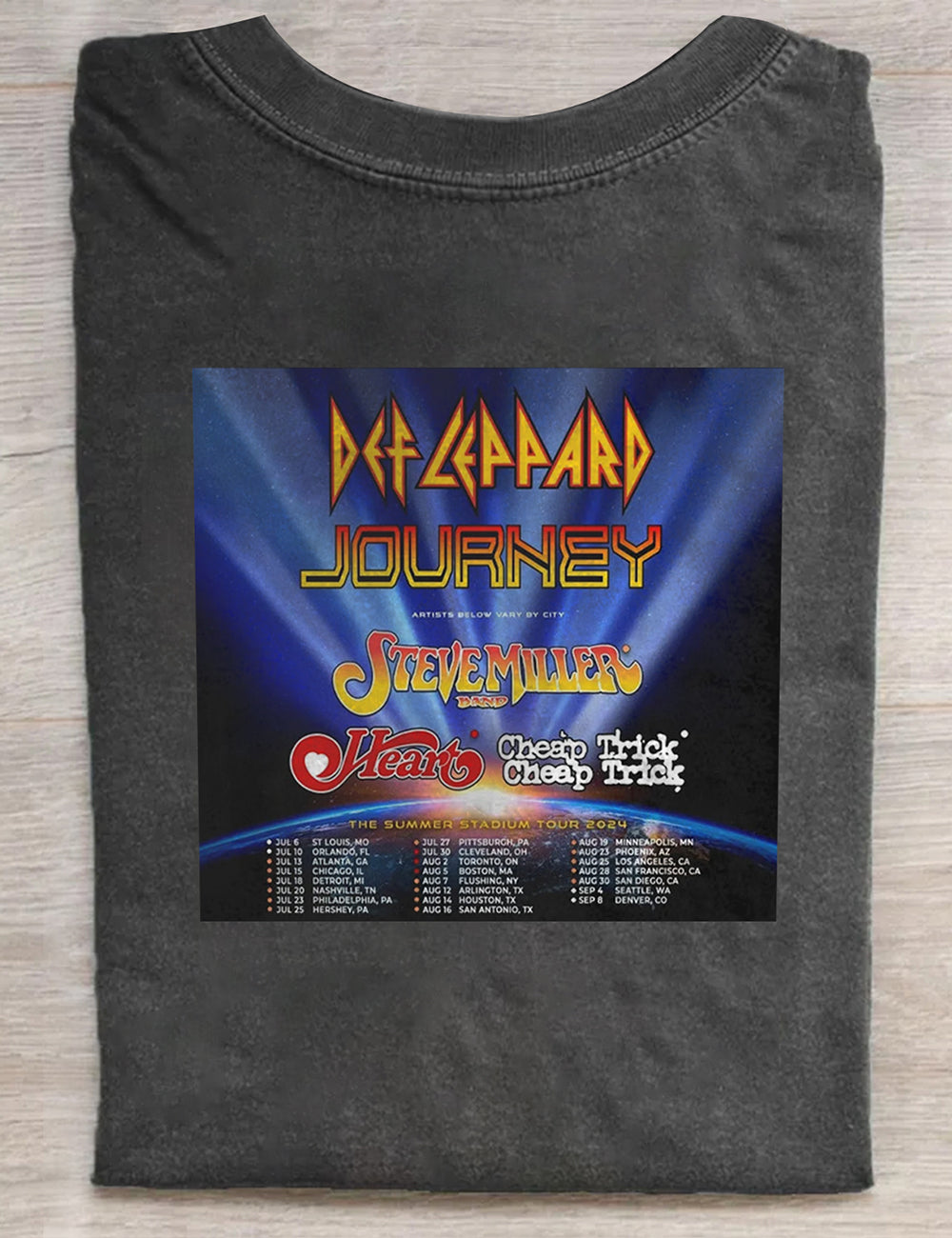 Def Leppard Journey Tee