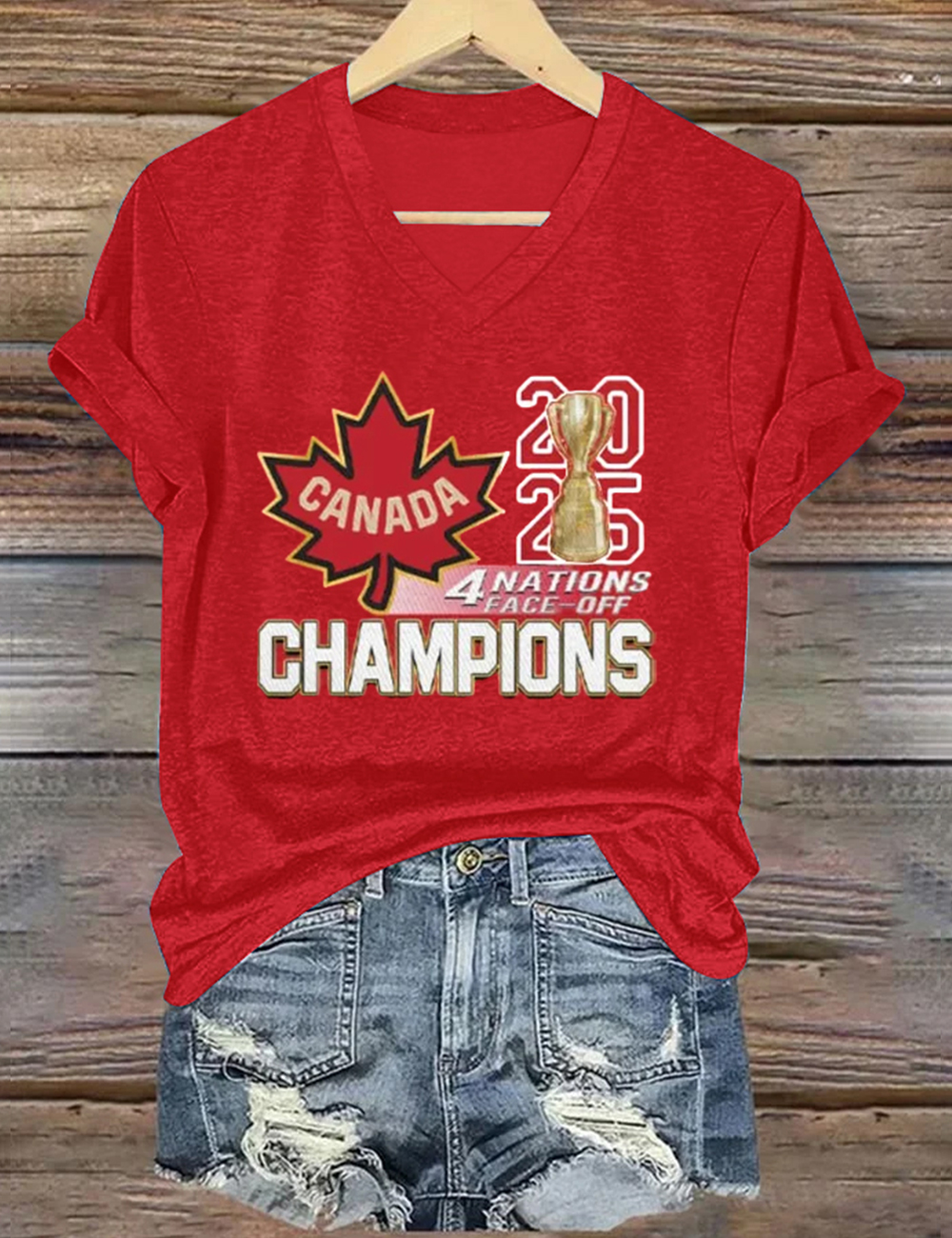 Canada Hockey 4-Nations Face-Off Championship T-shirt