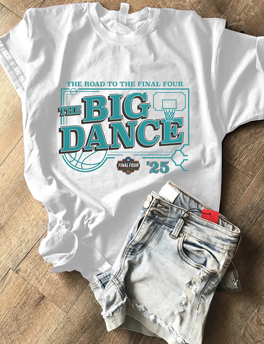 Men's 2025 NCAA Basketball Tournament March Madness T-Shirt