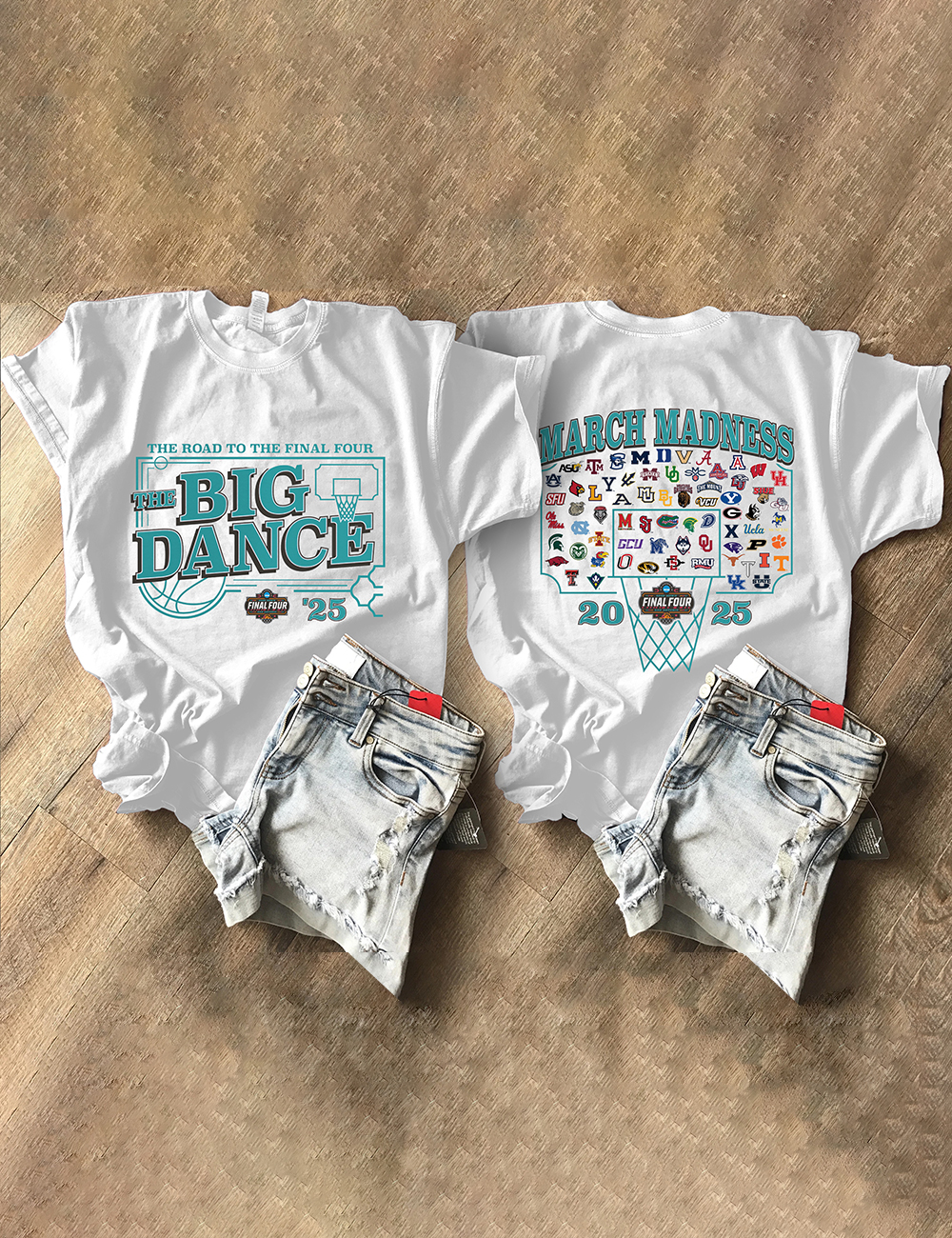 Men's 2025 NCAA Basketball Tournament March Madness T-Shirt