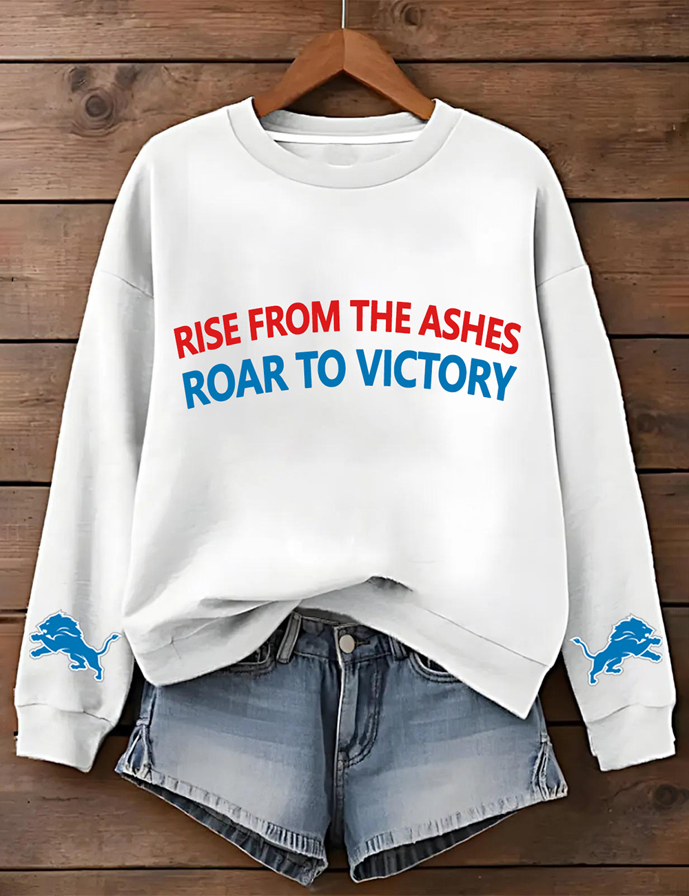 Printed long-sleeved casual top