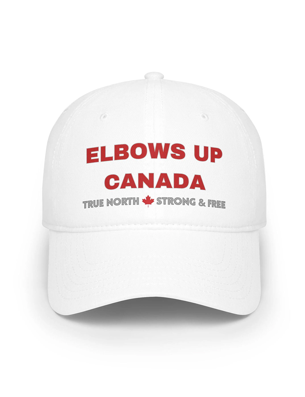 Elbows Up Canada True North Strong & Free Patriotic Hat