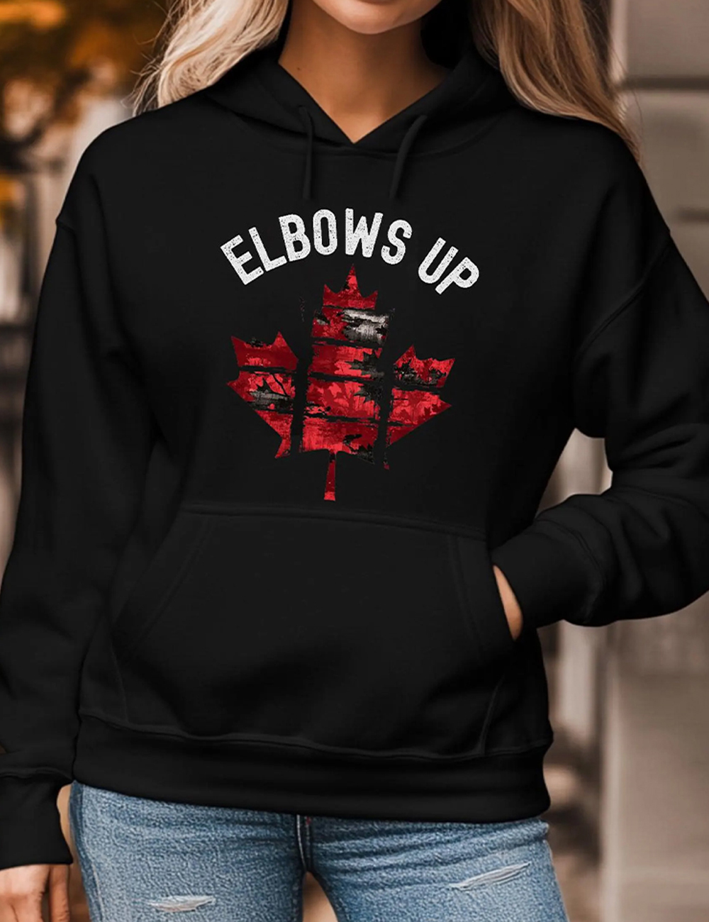 Elbows Up Canada Not for Sale Canadian Unisex Shirt