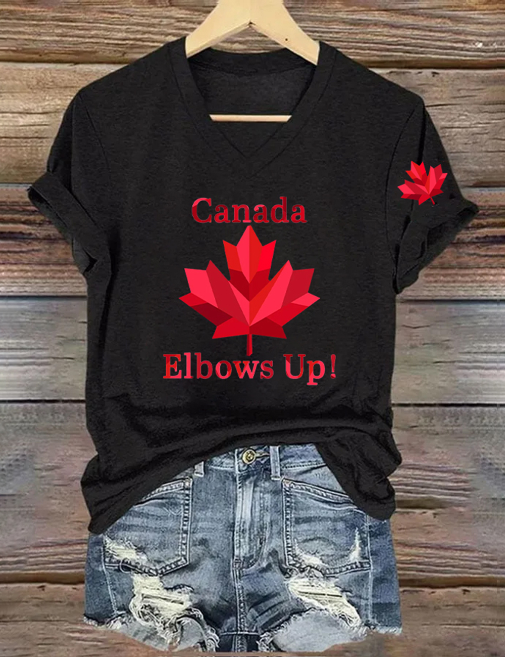 Elbows Up Canada Strong Canadian Pride T-shirt