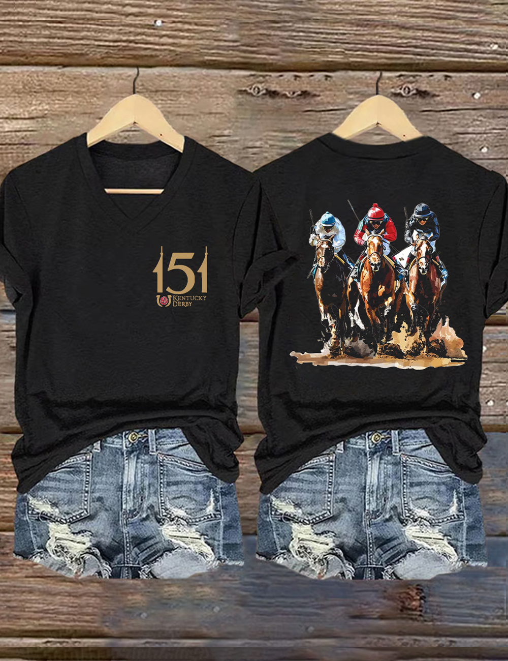 151st Run For The Roses Kentucky Derby 2025 T-Shirt