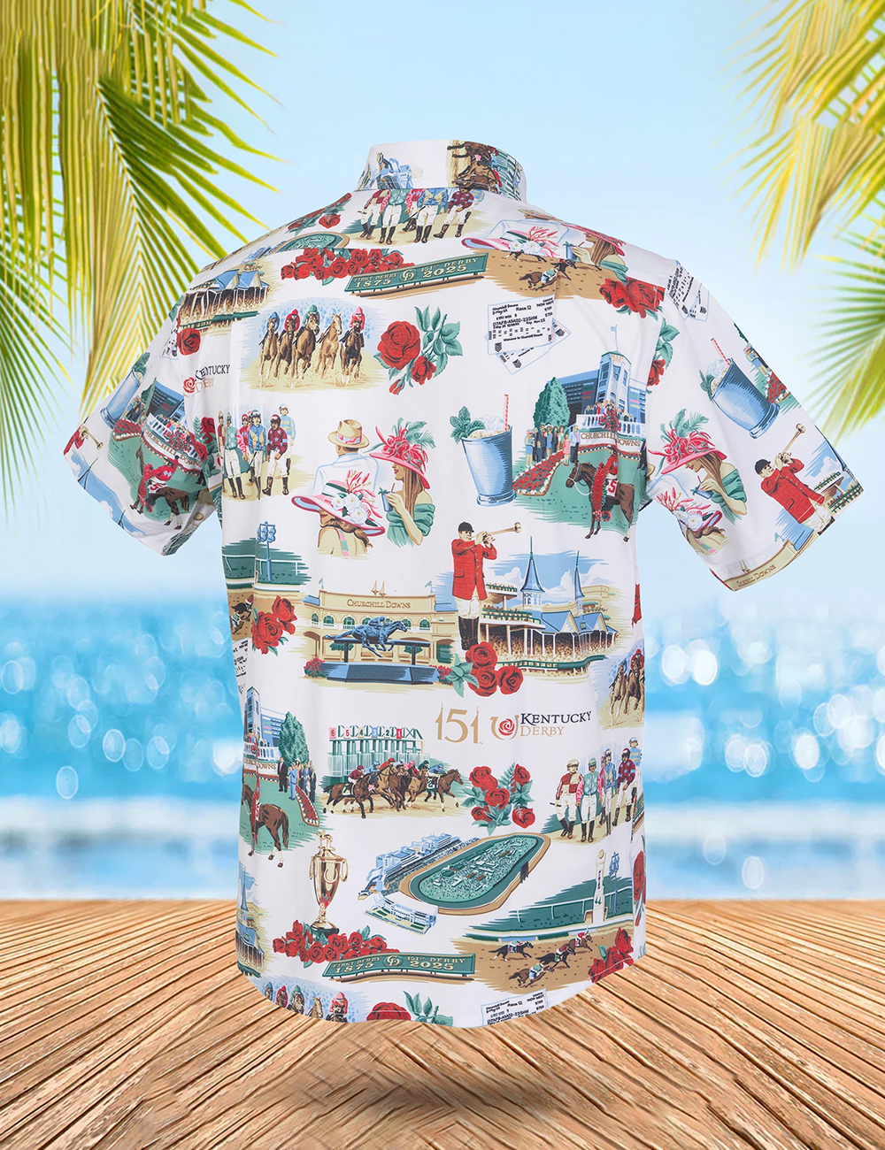 151st Run For The Roses Kentucky Derby 2025 Hawaiian Shirt