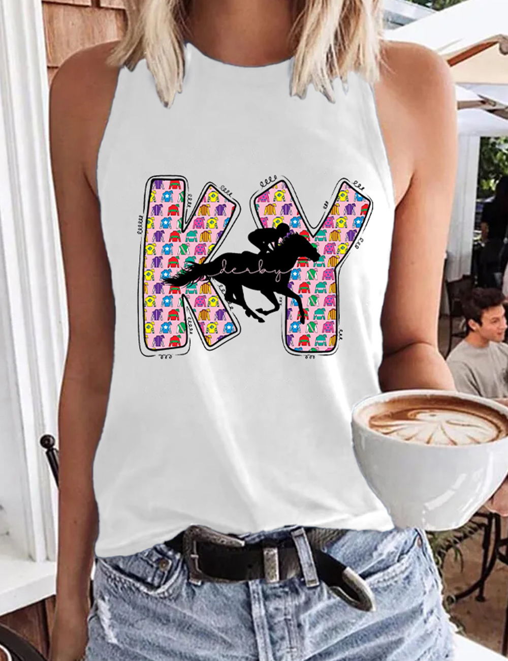 Kentucky Derby 2025 Horse Racing Lover Tank Top