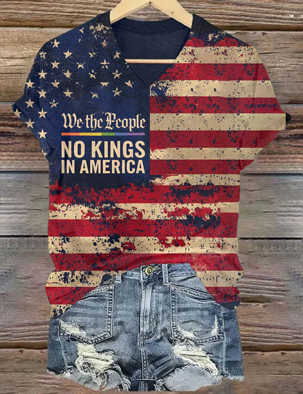 We The People No Kings In America T-Shirt