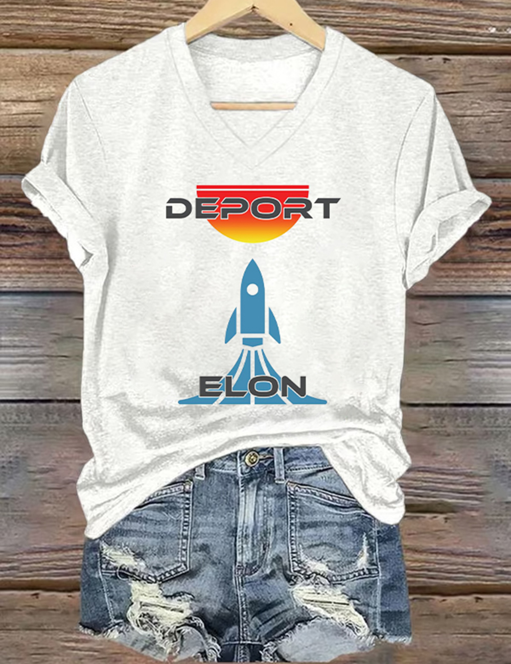 Deport Elon Anti MAGA T-Shirt