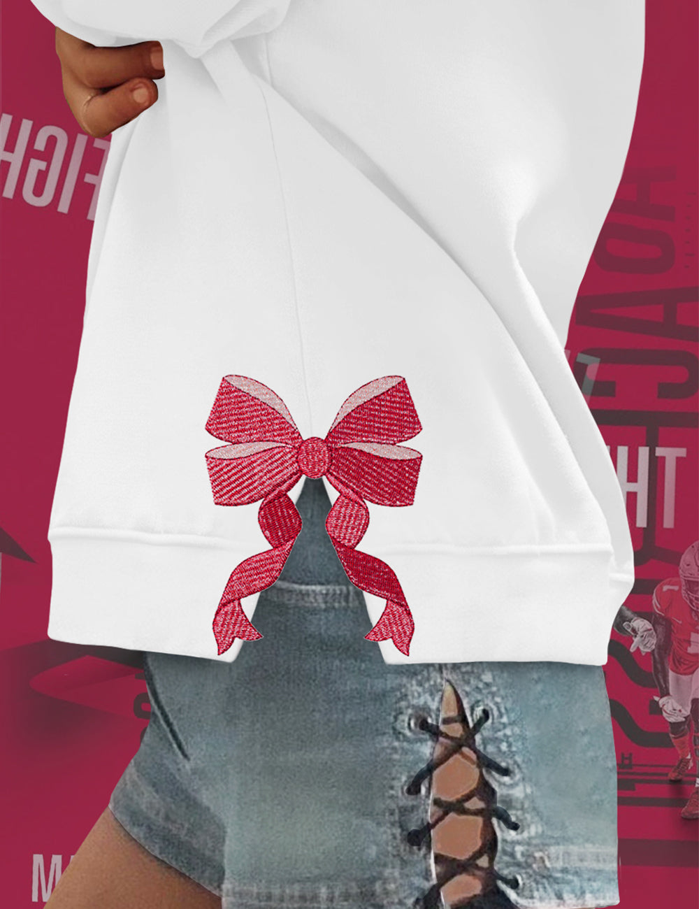 Women's Ohio State University Football Sweatshirt