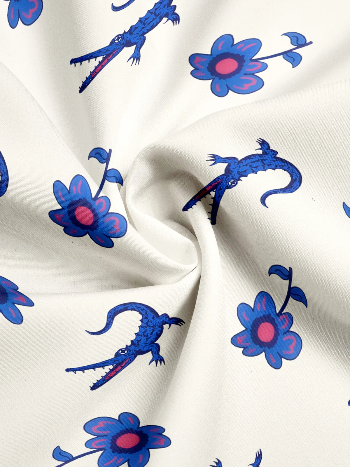 Hardaddy Floral Crocodile Quick Dry Aloha Cabana Shirt
