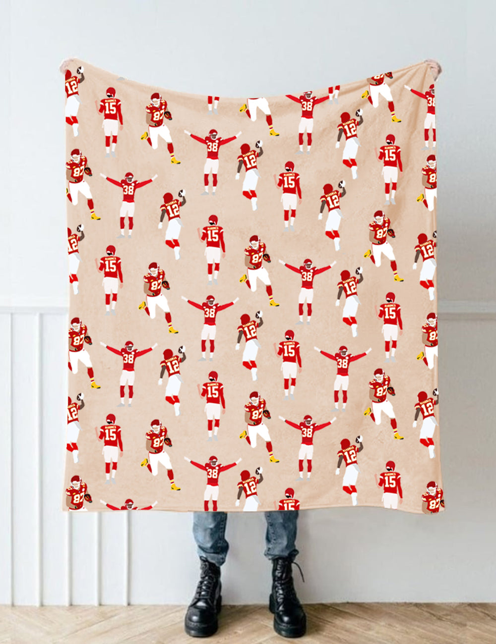 San Francisco Football Blanket