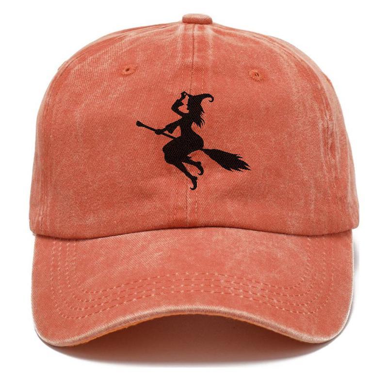 Vintage Charm: Enchanting Witch On Broom Hat (Limited Edition)