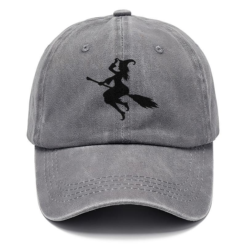 Vintage Charm: Enchanting Witch On Broom Hat (Limited Edition)