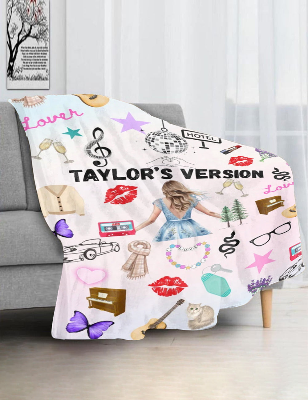TS Album Eras Tour Blanket