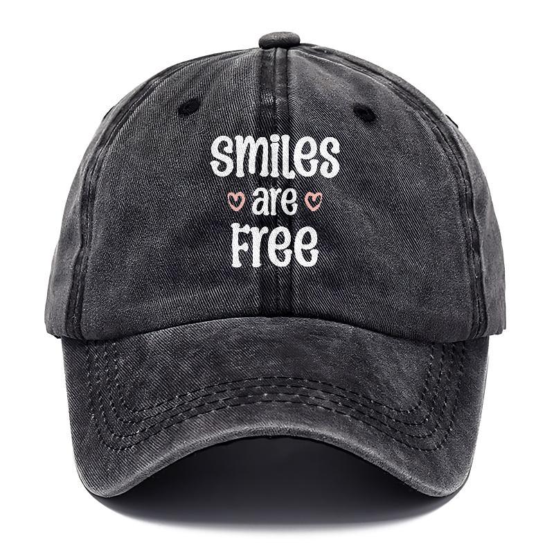 Timeless Charm: The Delightful 'Smiles are Free' Hat
