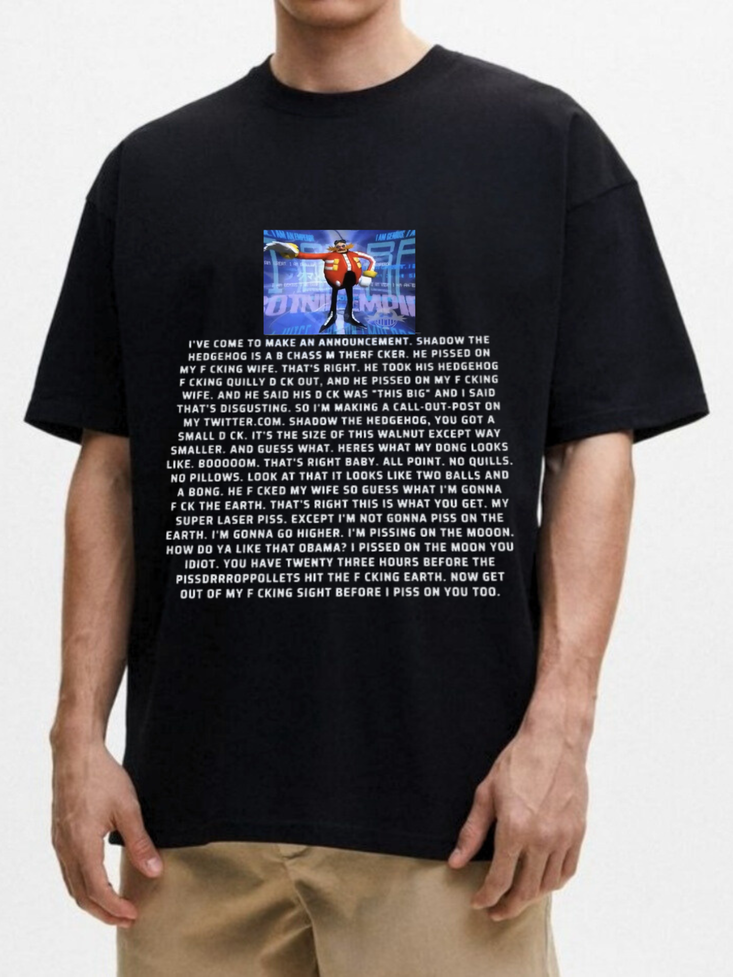 Unisex SnapCube Eggman Sonic Adventure 2 Tee/Sweatshirt/Hoodie