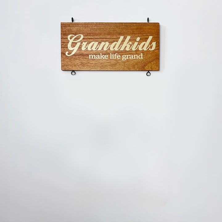 Grandkids Hanging Decor Sign