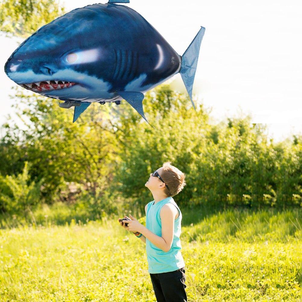 (🎄Early Christmas Sale - SAVE 50% OFF) Remote Control Flying Shark Balloon