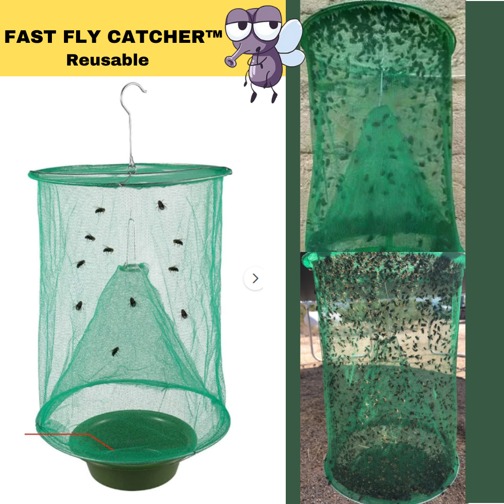 2024 Fast Fly Catcher™ - Reusable - 100% Organic and Non toxic