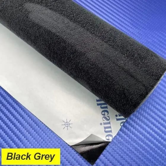 Microfiber Suede Fabric self Adhesive car Wrapping Film Imitation Leat