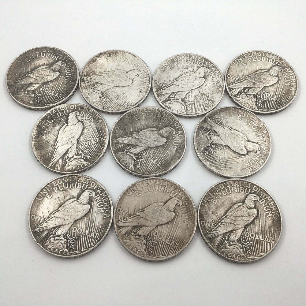 The Complete Collection of 19211935 Peace Silver Dollar