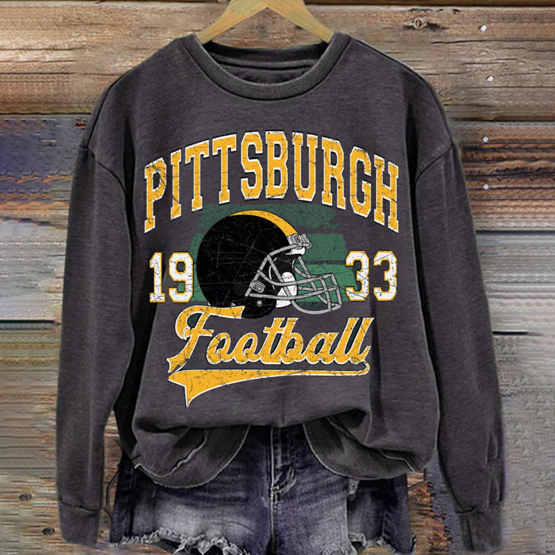 Pittsburgh Football Skyline Pullover Hoodie for Sale by ChestnutAlley in  2023