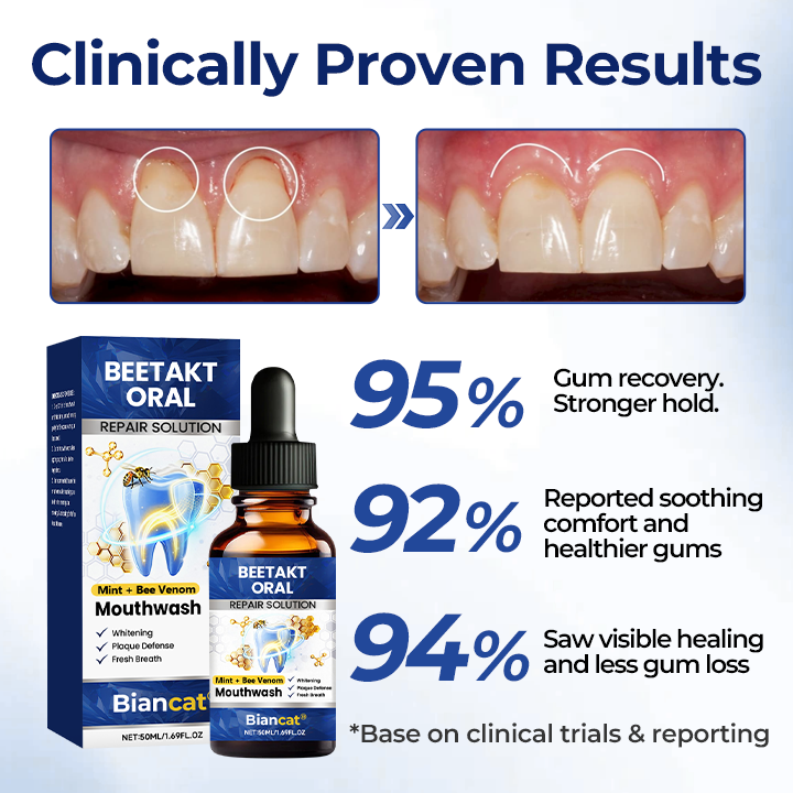 Bee Venom Oral Repair Drops – Gum Care & Fresh Breath Solution