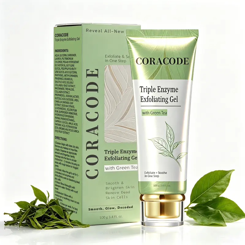 CORACODE™ Green Tea Triple Enzyme Peeling Gel