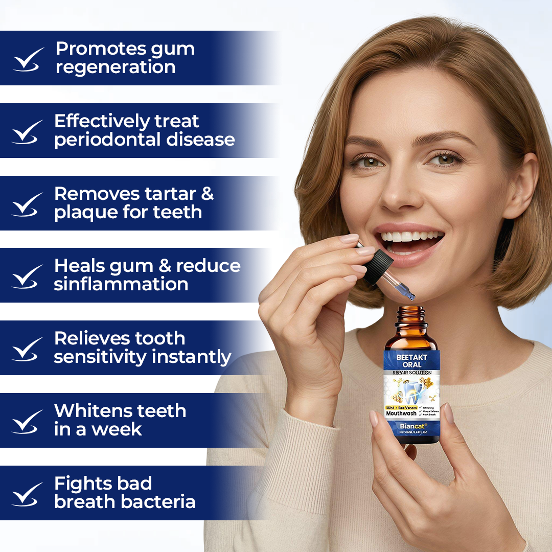 Bee Venom Oral Repair Drops – Gum Care & Fresh Breath Solution