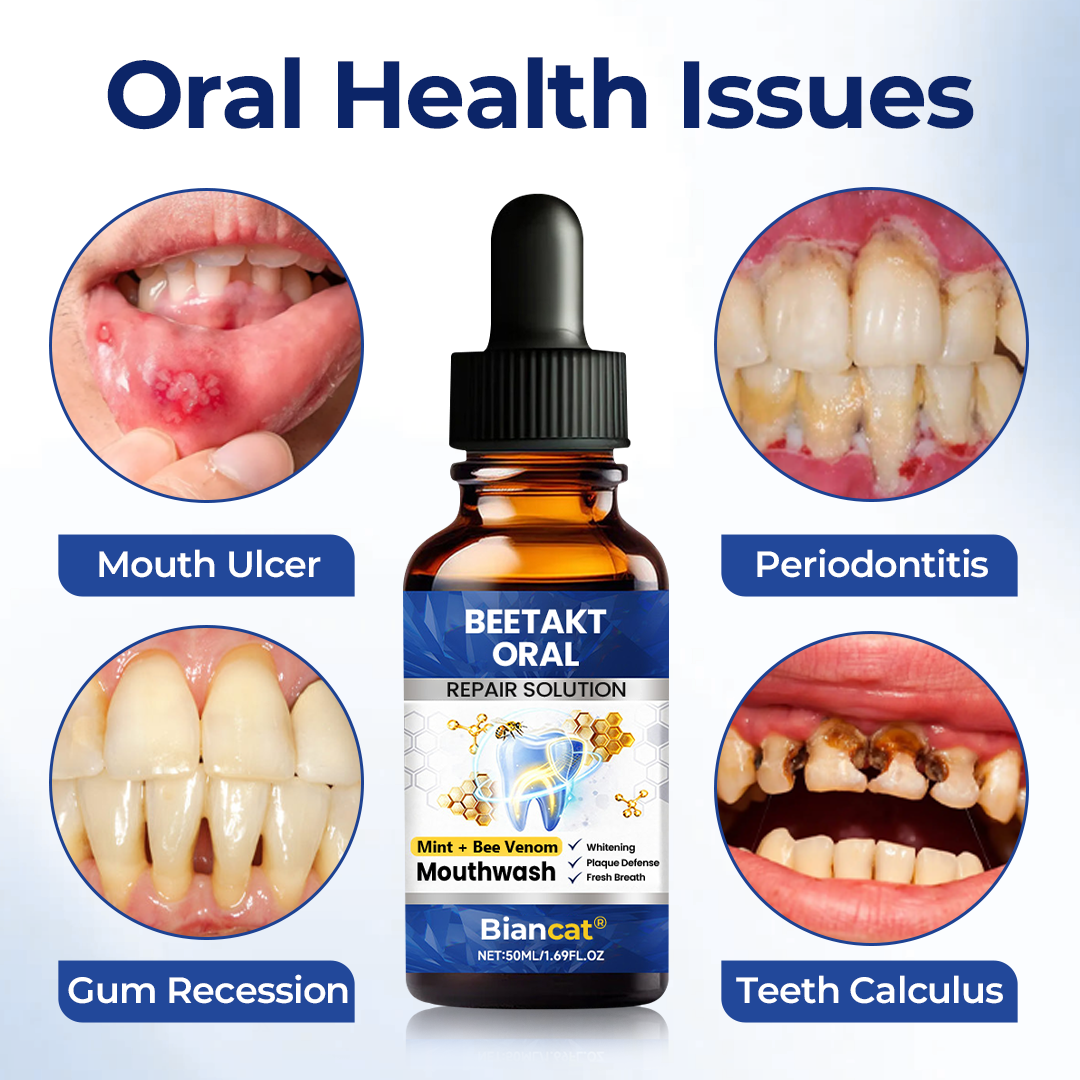 Bee Venom Oral Repair Drops – Gum Care & Fresh Breath Solution