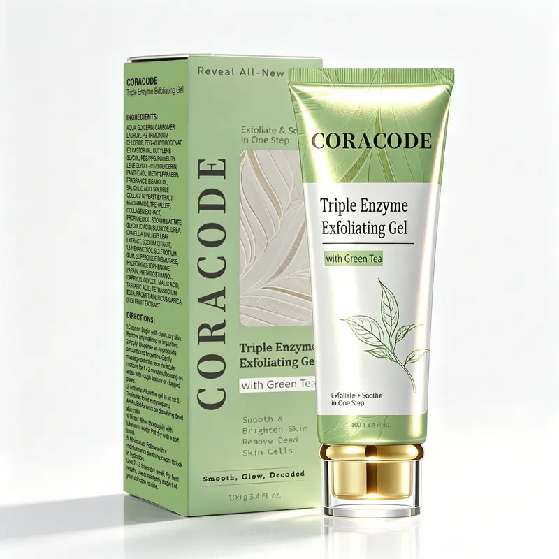 CORACODE™ Green Tea Triple Enzyme Peeling Gel