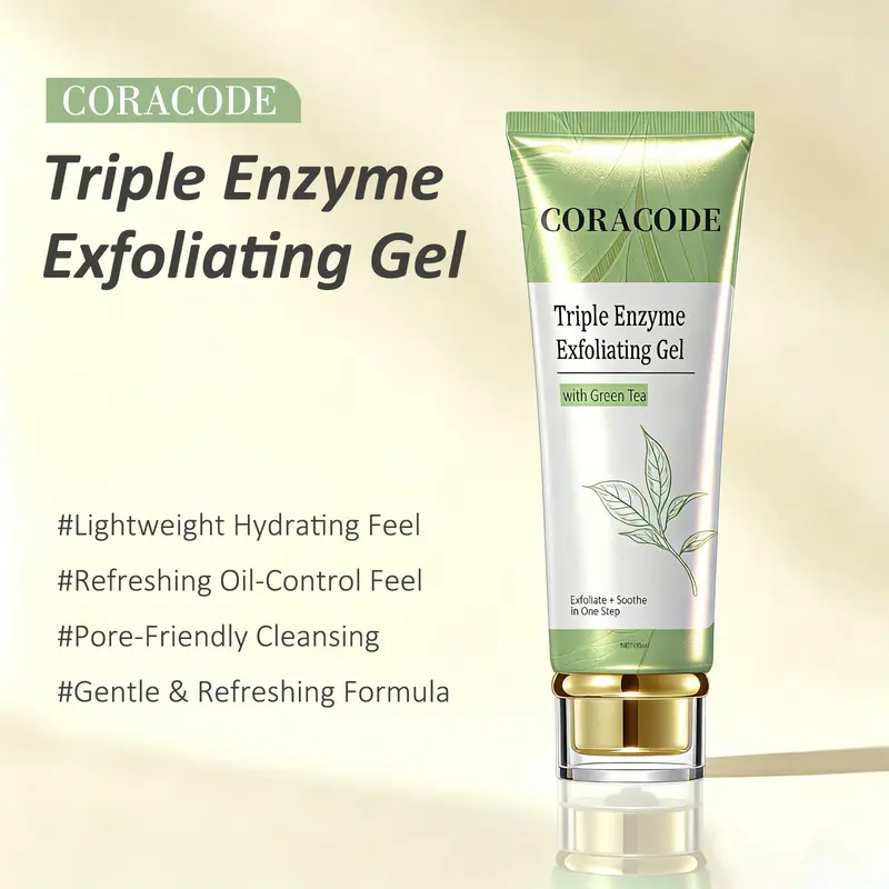 CORACODE™ Green Tea Triple Enzyme Peeling Gel