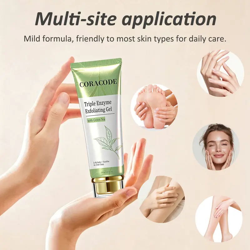 CORACODE™ Green Tea Triple Enzyme Peeling Gel
