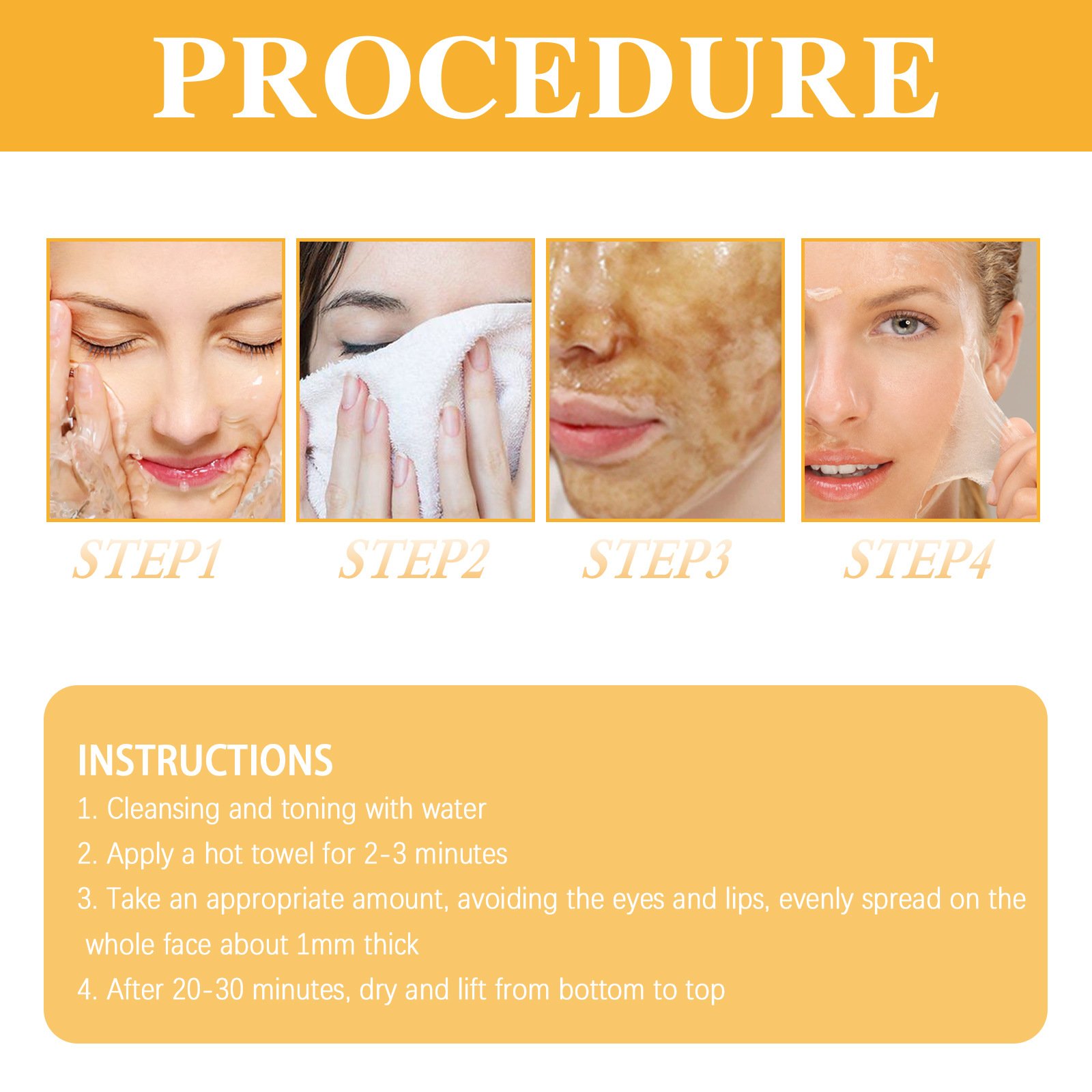 𝗝𝗼𝗿𝗼𝗻𝗱𝘆® Honey Tear-Off Mask Anti-Aging